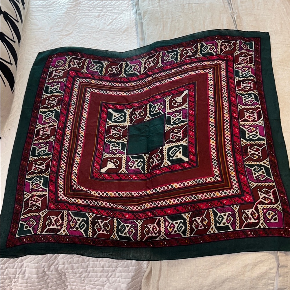 Betmar Italian Geometric Scarf